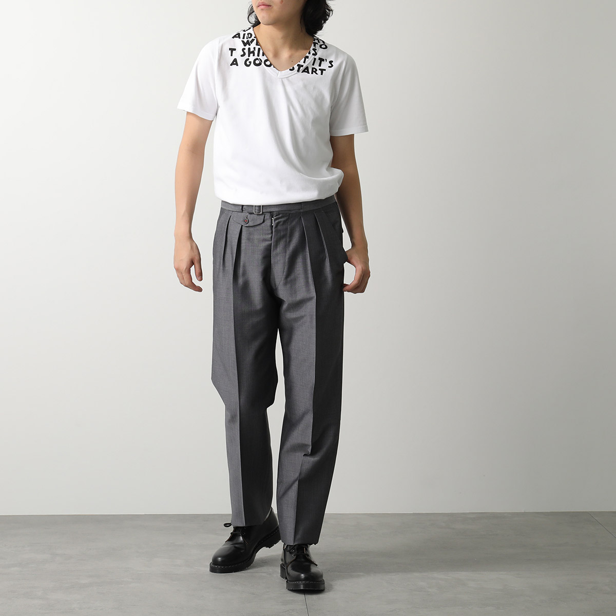 ぷ*ー様 21AW Maison Margiela センタープレス スラックスパ ぷ*ー様