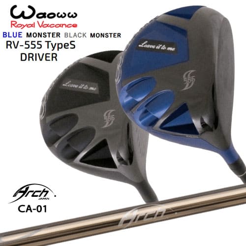 楽天市場】Waoww/ワオ/RV-555 TypeS ドライバー/CA-01/ARCH_GOLF
