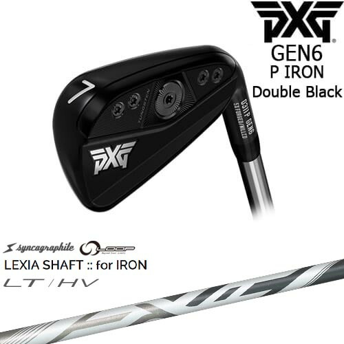 楽天市場】PXG GEN6 0311 P アイアン5本set(6-Pw)ダブルブラック[6P