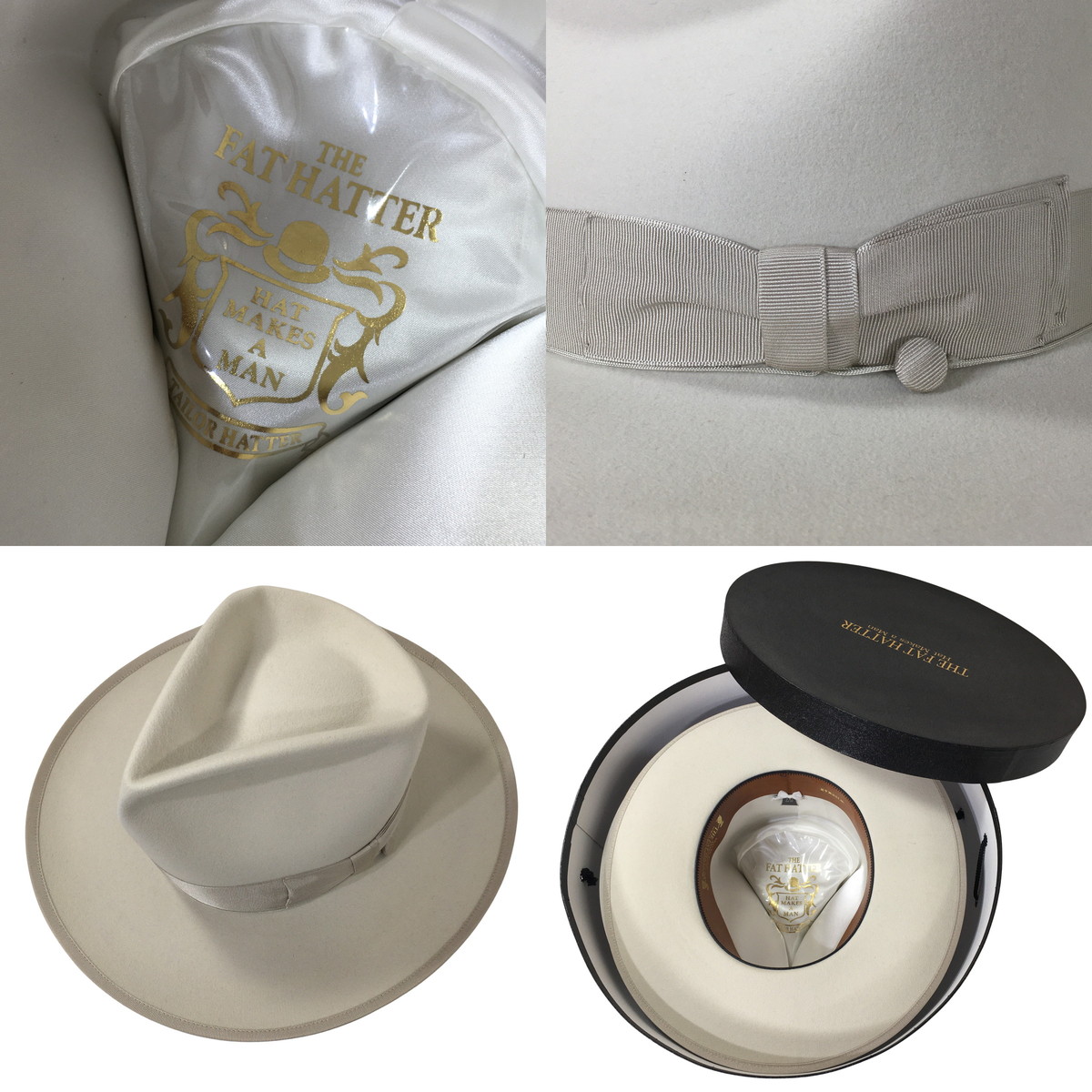 楽天市場】極美品 THE FAT HATTER ザ ファットハッター ビーバーハット