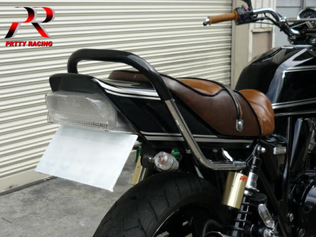 楽天市場】KAWASAKI ZRX400/2 メッキ極太ゴム巻きタンデムバー