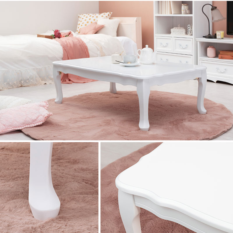 楽天市場】【最大50％クーポン☆4日20時〜】猫脚折りたたみテーブル幅