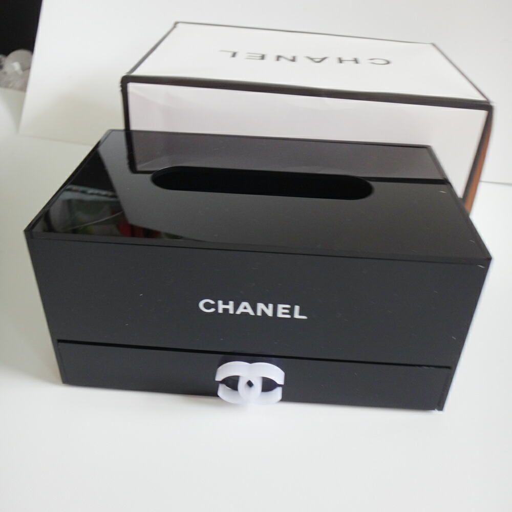 楽天市場】新品同様 CHANEL シャネル ティッシュ ケース 箱 小物入れ