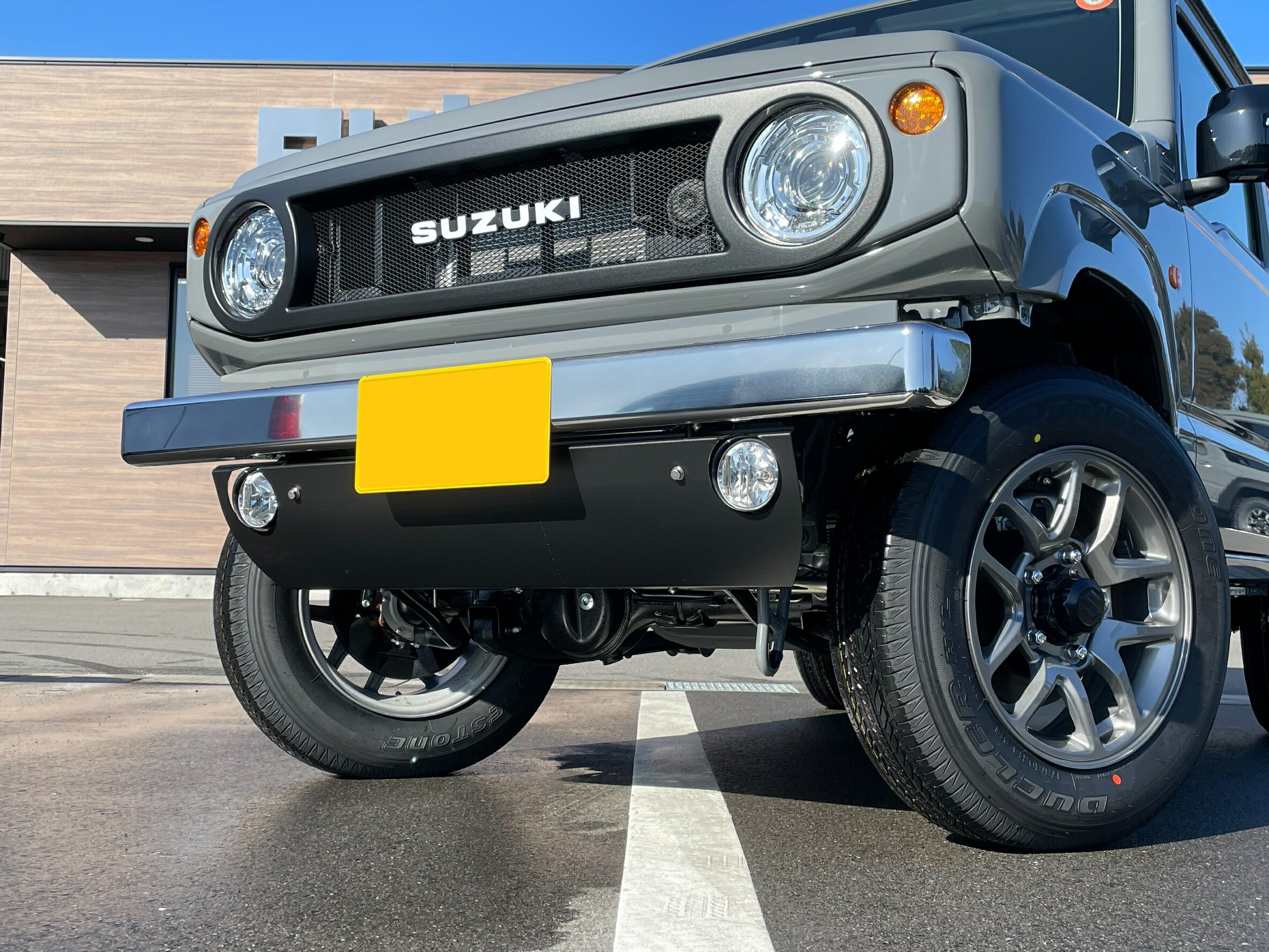 楽天市場】ステンレス製 オールドスタイルフロントバンパー/スキッド