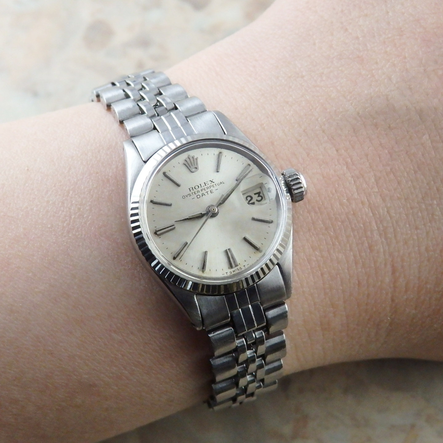 楽天市場】ROLEX レディース オイスターパーペチュアルデイト 6517