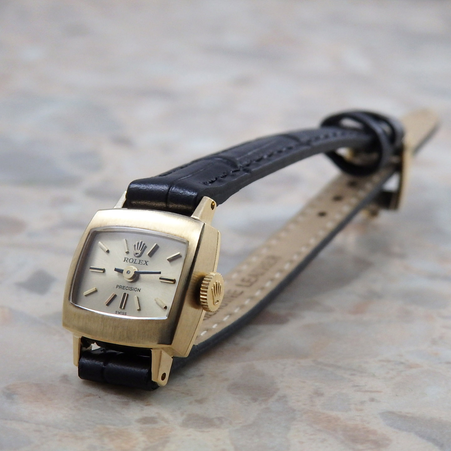 楽天市場】ロレックス レディース アンティーク 金無垢 スクエア