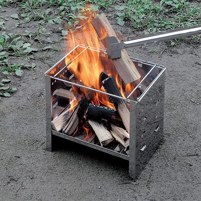 楽天市場】＼本日ポイント5倍／焚き火台 折りたたみ式 コンパクト A4型