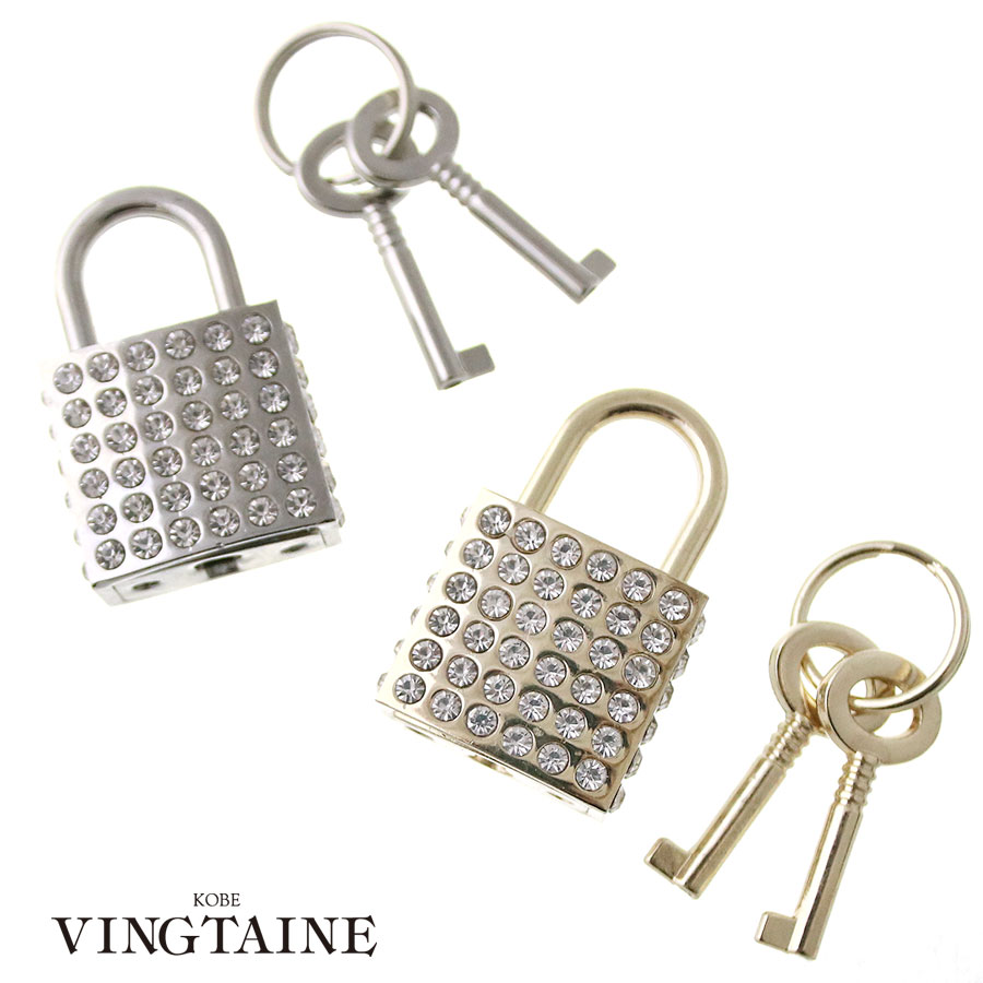 楽天市場】カデナ 南京錠 バッグチャーム 鍵 可愛い お洒落 大人