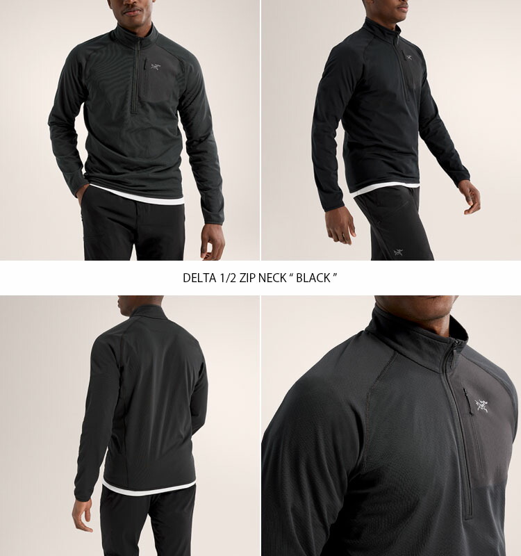 楽天市場】ARC'TERYX アークテリクス カットソー DELTA 1/2 ZIP NECK