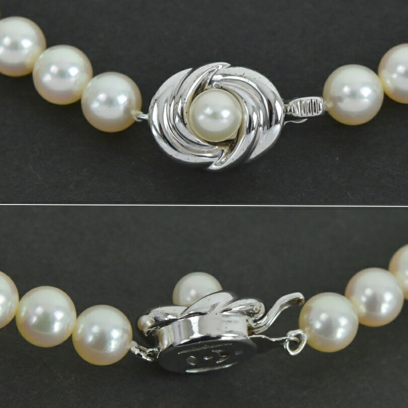 楽天市場】タサキ パールネックレス イヤリング 2点セット シルバー 14