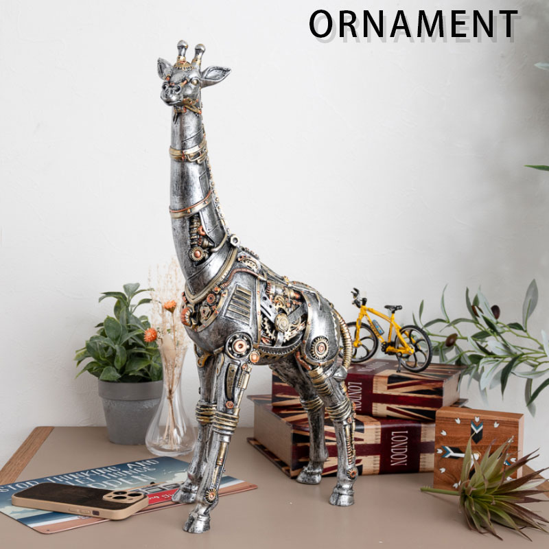 楽天市場】期間中ポイント10倍 置物 キリン アニマル 動物 ポップ