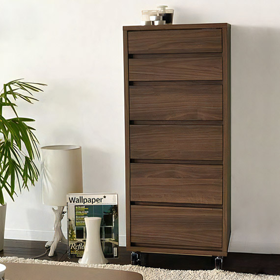 楽天市場】チェスト おしゃれ 北欧 6段 幅45 収納棚 引き出し 洋服