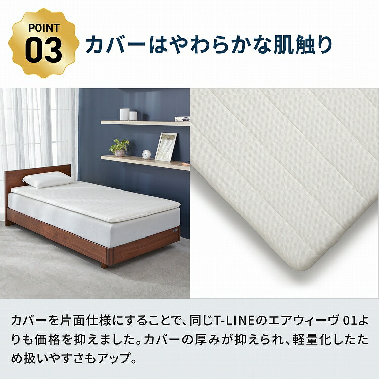 楽天市場】【公式】エアウィーヴ スマート 02 ダブル | マットレス 高