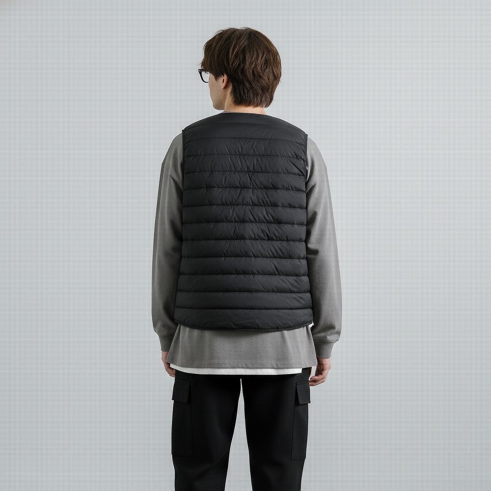 楽天市場】モンベル スペリオダウン Vネックベスト Men's #1101672 BK