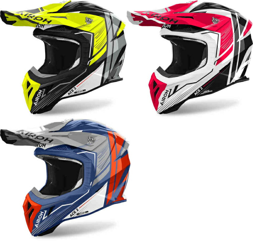 楽天市場】Airoh アイロー Aviator Ace 2 Engine Motocross Helmet