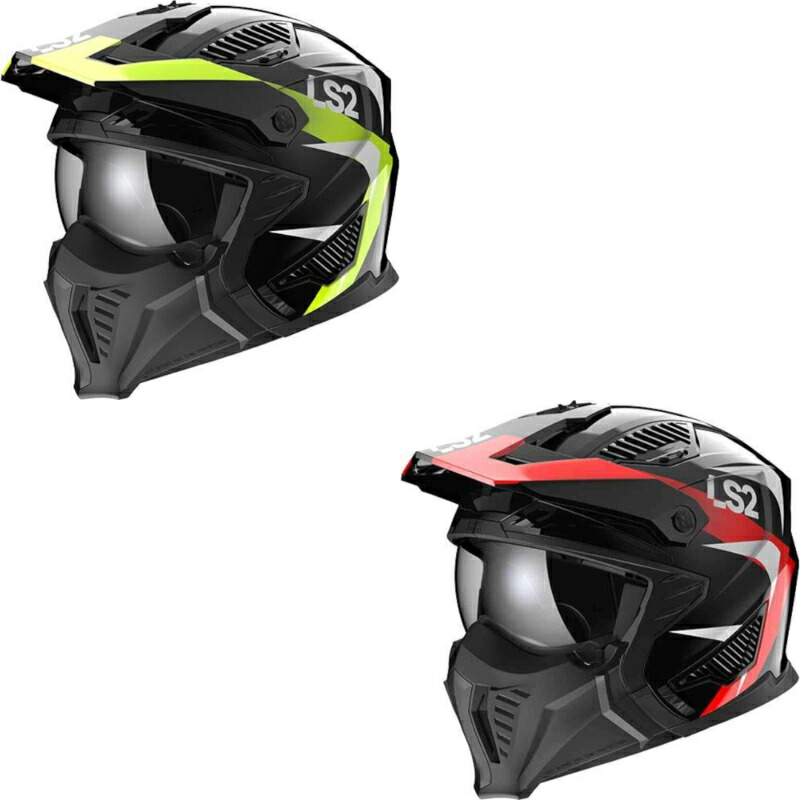 楽天市場】LS2 エルエスツー OF606 Drifter Triality Trial Helmet