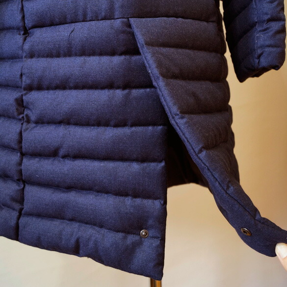 楽天市場】TATRAS タトラス ダブルブレスト ウール地 ダウンコート