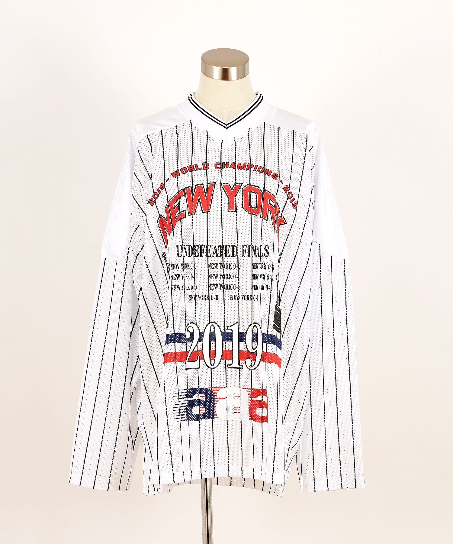 楽天市場】a.p.o.v. ビッグプリントストライプ柄メッシュホッケー