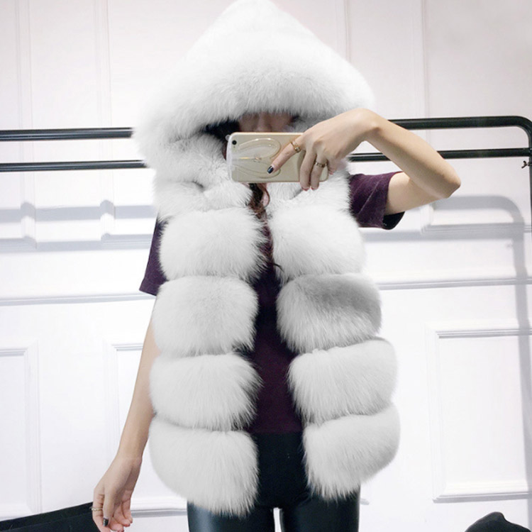 楽天市場】ベスト 秋冬 ファー ジレ お洒落 ファーベスト フェイク