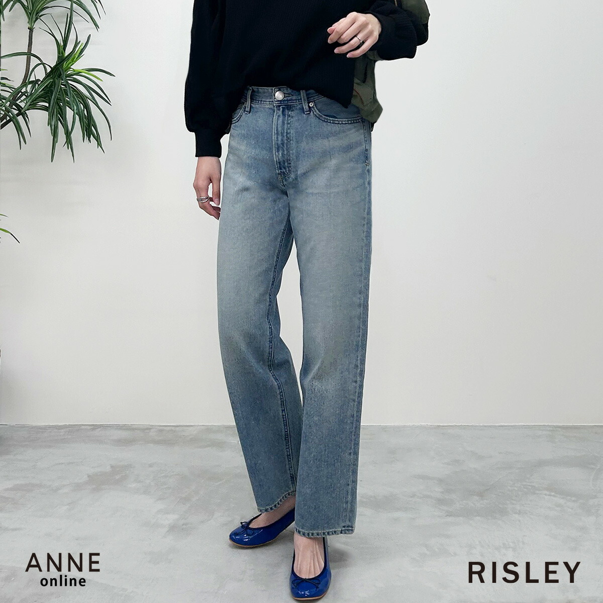 楽天市場】◇ YANUK ヤヌーク lea Low Rise LEA レア │Trick Denim