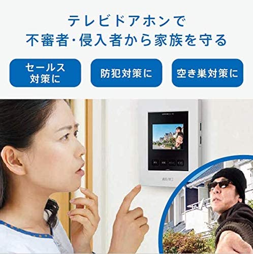楽天市場】アイホン テレビドアホン ZA-TD2 録画もできるシンプル