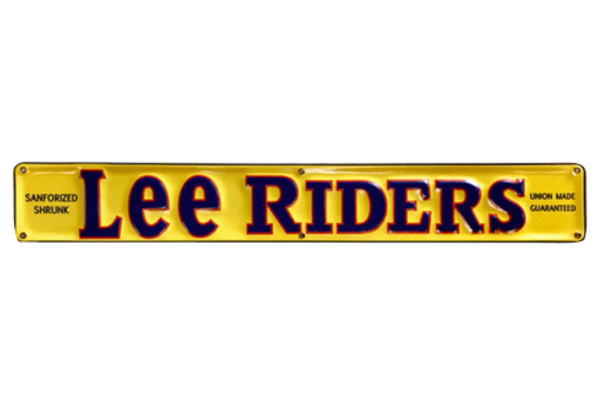 楽天市場】【アメリカン雑貨】エンボスメタルサイン【Lee RIDERS