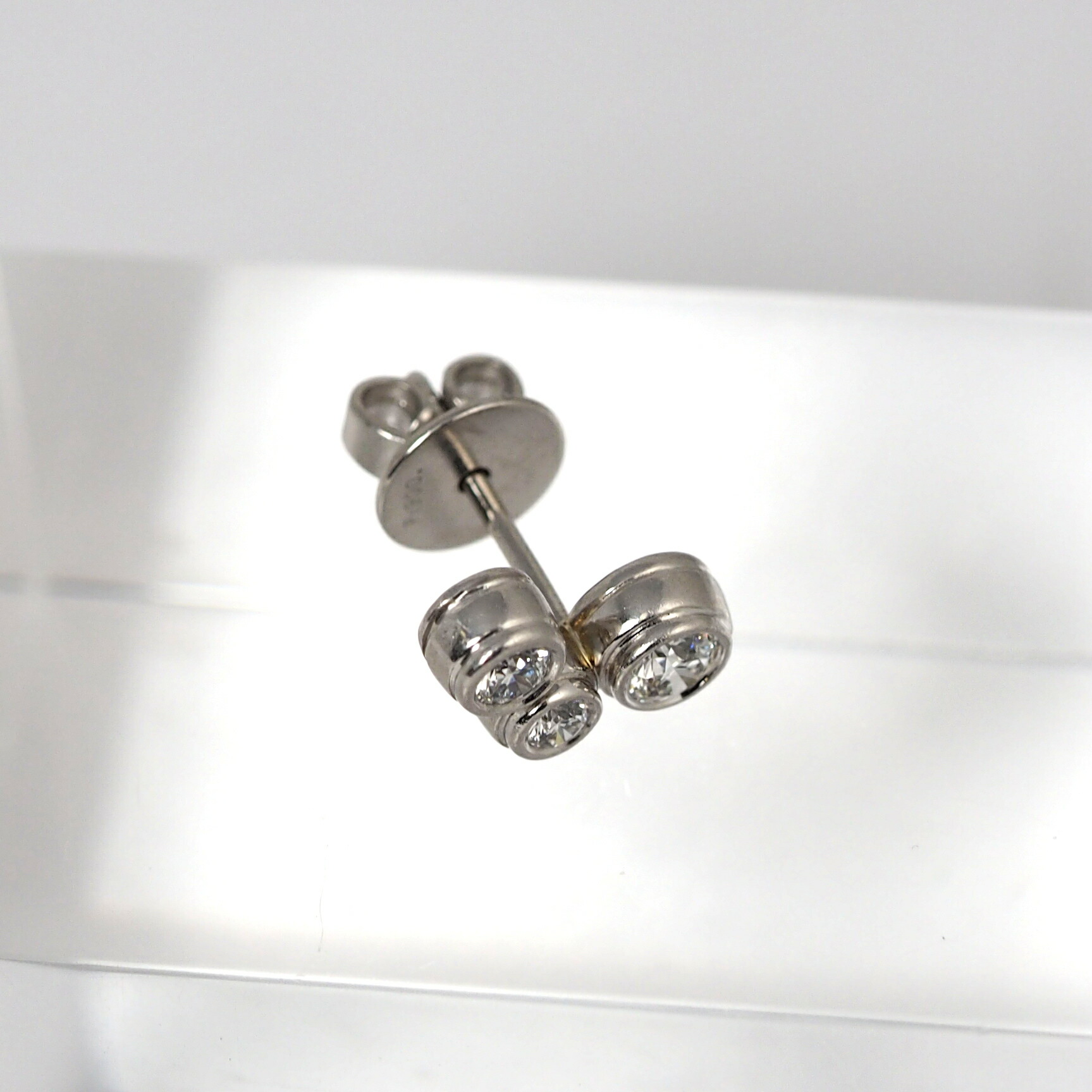 楽天市場】Tiffany & Co. ティファニー Pt950 ダイヤ バブル 片耳用