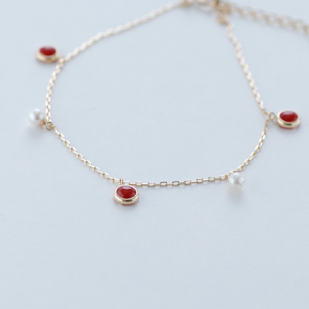 楽天市場】≪1年保証付き≫ 日本産血赤珊瑚&パール血赤珊瑚 あこや真珠