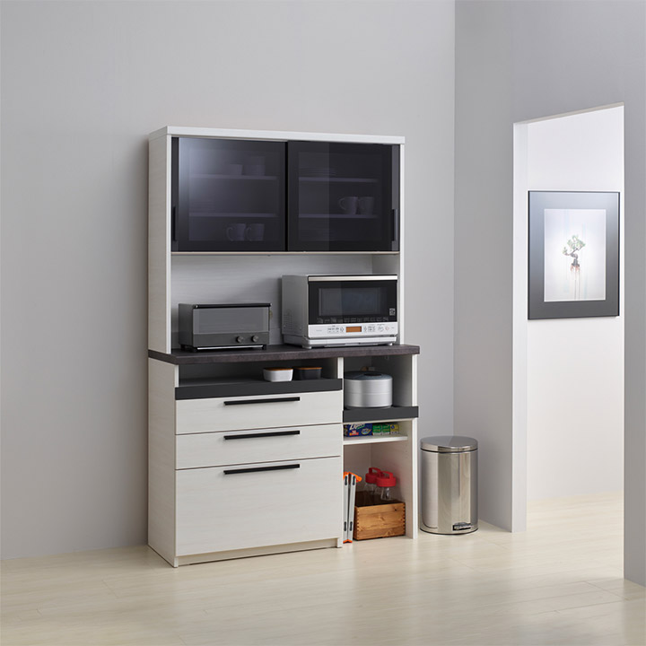 食器棚 カップボード 120 パモウナ」の人気商品一覧 | 安い商品を通販