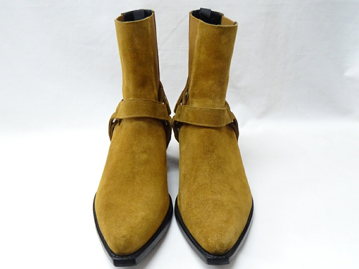 楽天市場】【未使用】セリーヌ/CELINE サイドゴア リング ブーツ