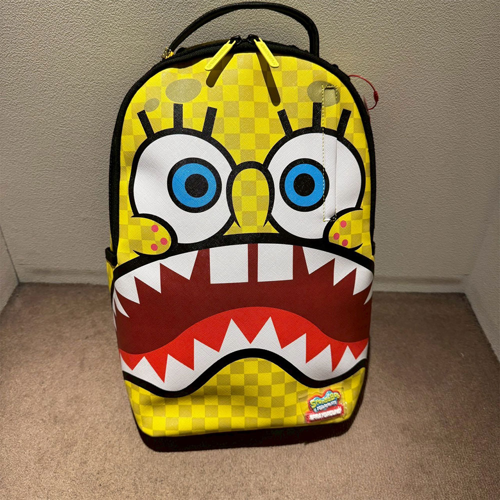 楽天市場】SPRAY GROUND スプレーグラウンド SPONGEBOB CHECKERBOB