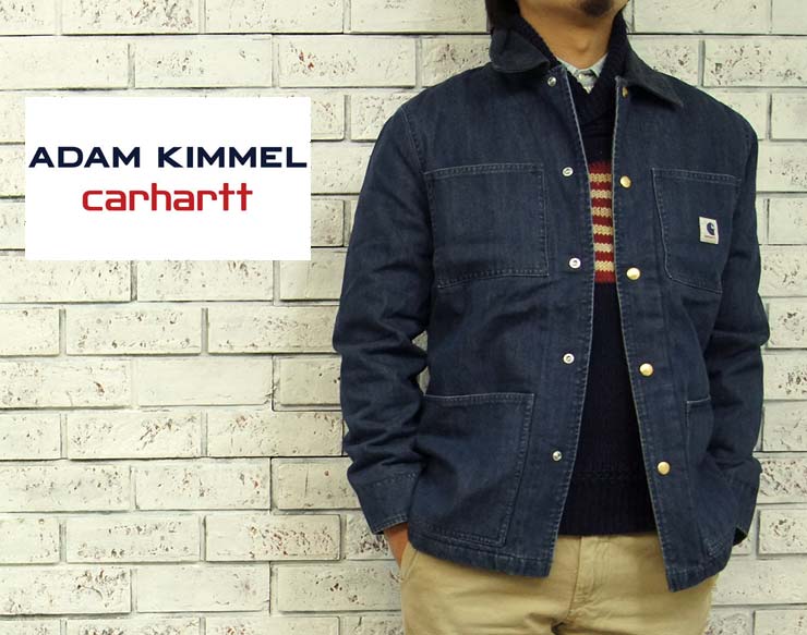 楽天市場】Carhartt CARHARTT×ADAM KIMMEL デニム カバーオール