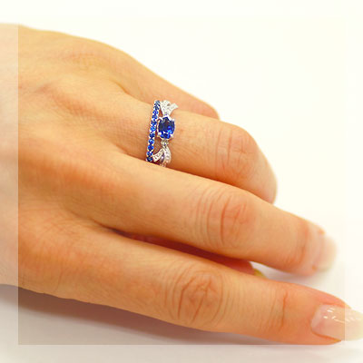 楽天市場】【15％クーポンの日】 究極のクラシカル！ブルーサファイア