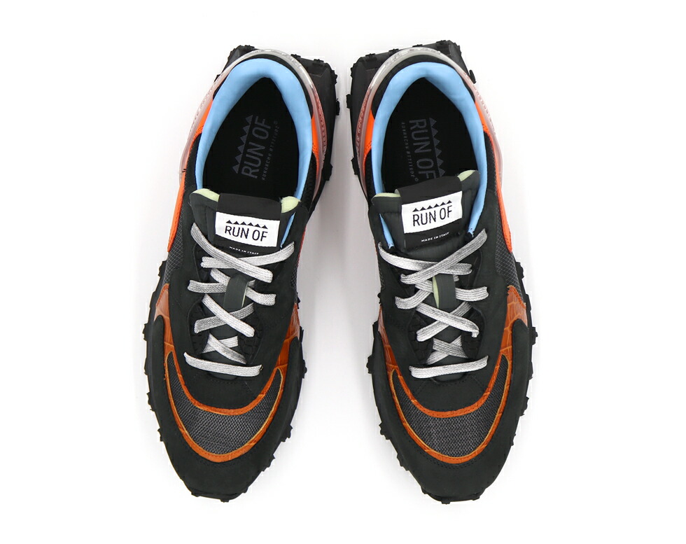 楽天市場】RUN OF ランオブ スニーカー BOLT メンズ 39-43サイズ 25.0