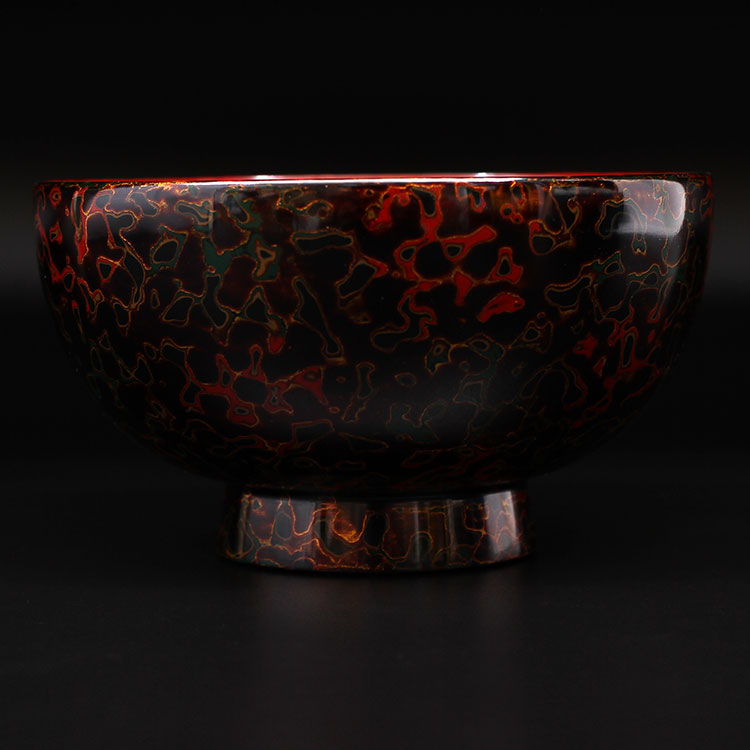 楽天市場】【津軽塗 唐塗】夫婦汁椀 唐塗呂上・赤上【IO-034】 青森県