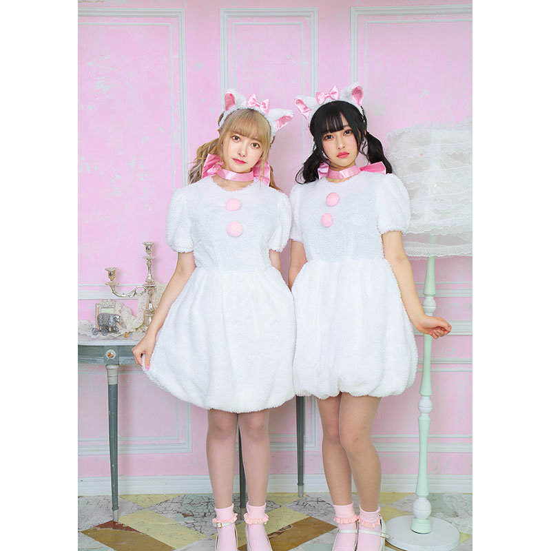 楽天市場】ハロウィン コスプレ 女 猫 レディース ふわもこアニマル