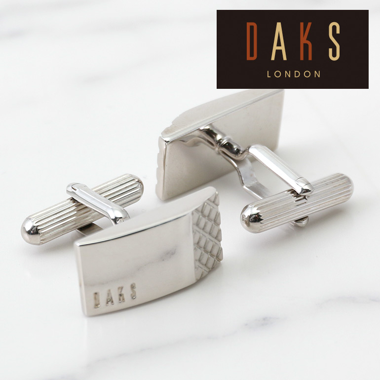 楽天市場】カフスボタン DAKS ダックス カフリンクス ステンレス