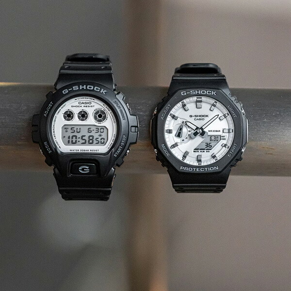 楽天市場】G-SHOCK BLACK AND BRILLIANT WHITE Gショック 腕時計 CASIO