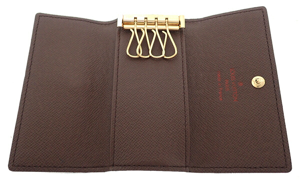 楽天市場】LOUIS VUITTON ルイ ヴィトン ダミエ ミュルティクレ4 4連