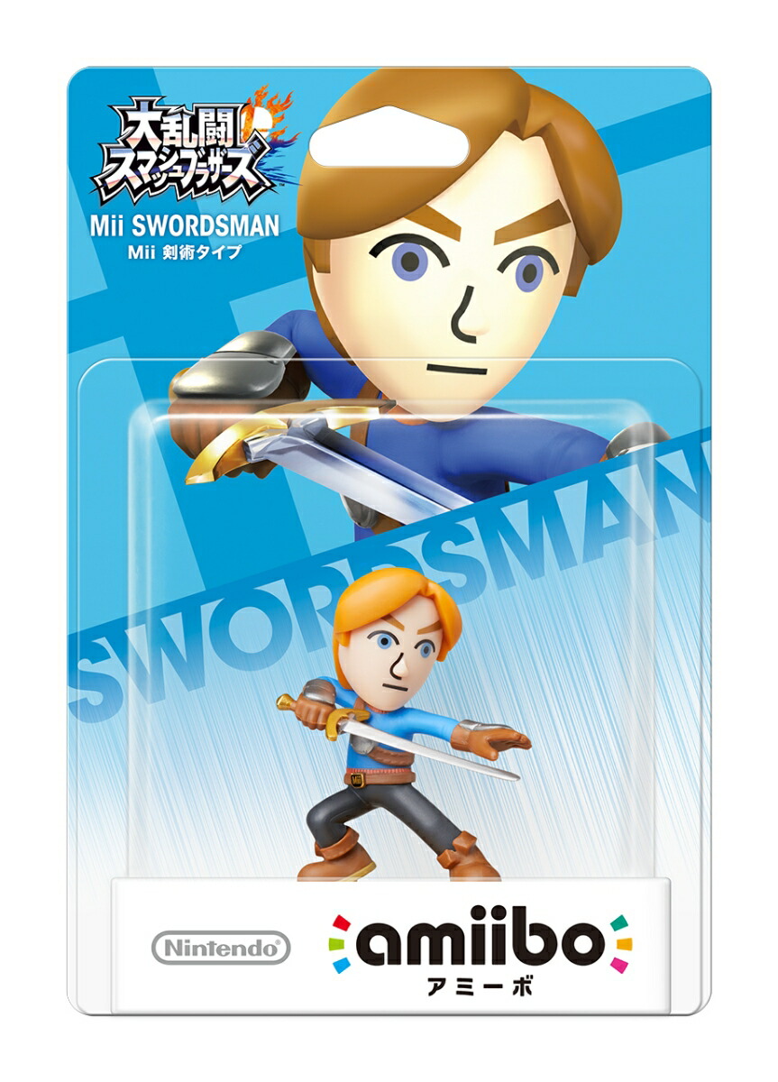 楽天ブックス: amiibo Mii 剣術タイプ（大乱闘スマッシュブラザーズ