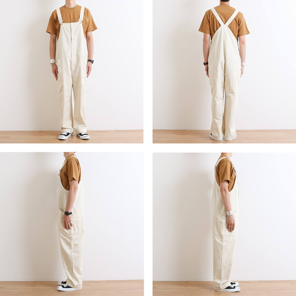 楽天市場】ハーベスティ HARVESTY チノ オーバーオール CHINO CLOTH