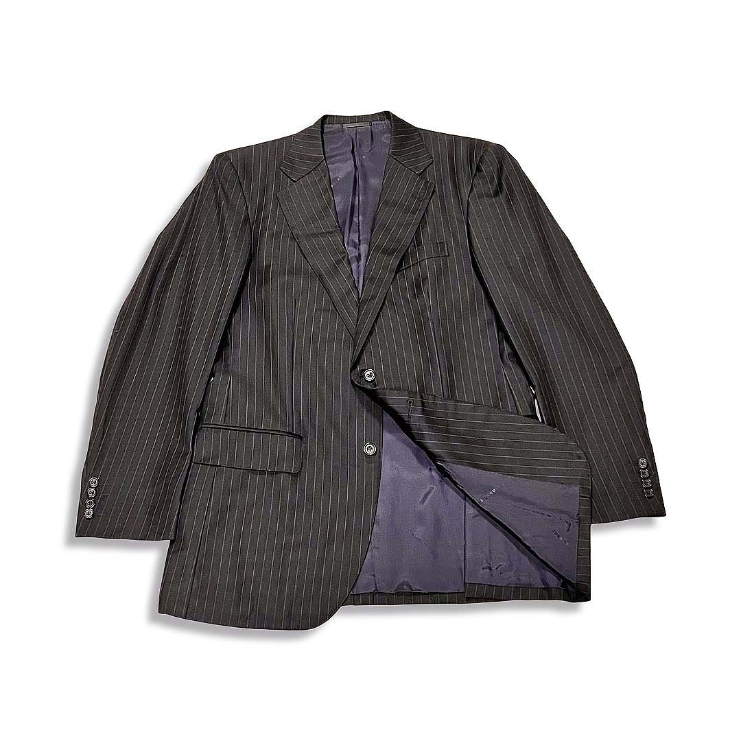 楽天市場】BURBERRY バーバリー ストライプ柄 2B シングル ジャケット