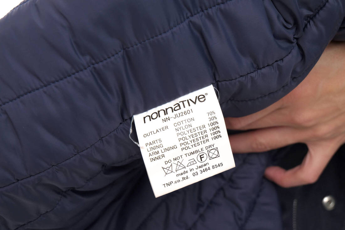 楽天市場】nonnative モッズコート ノンネイティブ NN-JU2601 TROOPER