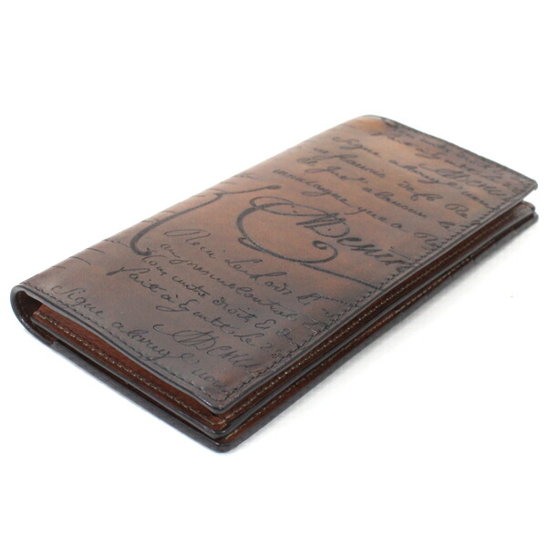 楽天市場】ベルルッティ 二つ折り長財布 札入れ 長札入れ セコイヤ