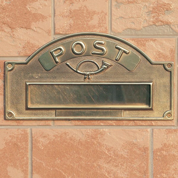 楽天市場】【在庫限り】 GORIKIISLAND 投函口 POST≫郵便ポスト受け口