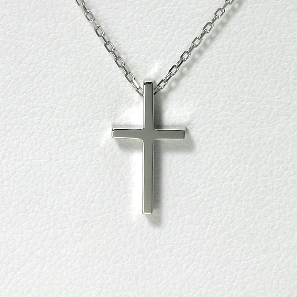 楽天市場】クロス ネックレス プラチナ 【送料無料】無垢 メンズ