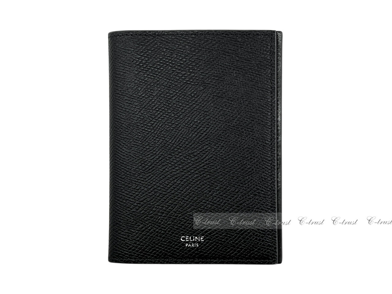 saasi 様】CELINE パスポートケース 本革 イタリアロゴ刻印 saasi 様