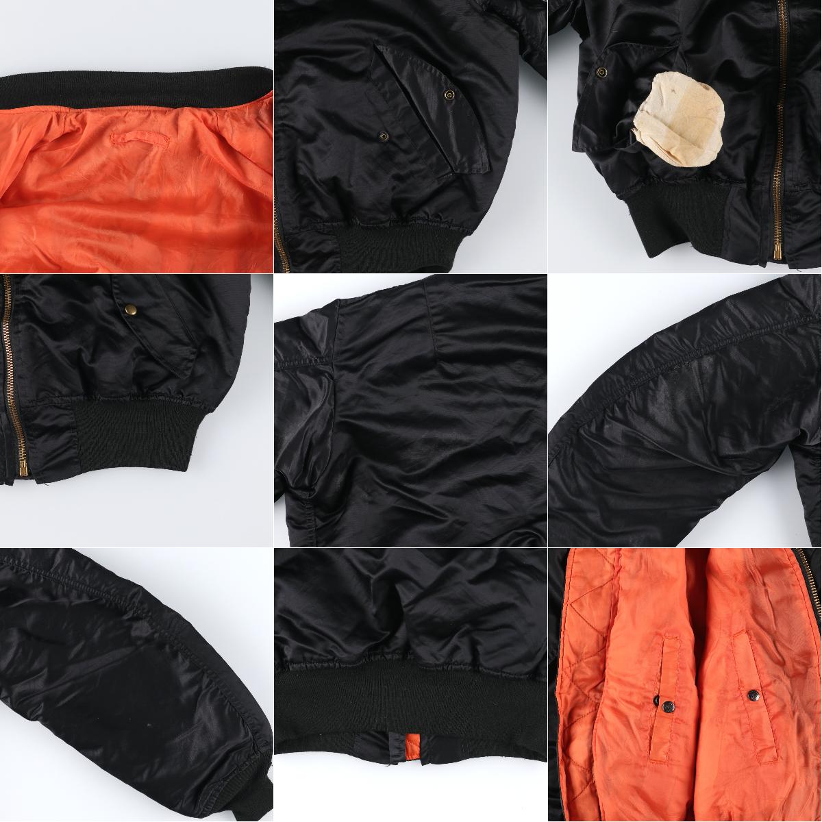 楽天市場】民間品 BRANDED GARMENTS, INC. MA-1タイプ ミリタリー