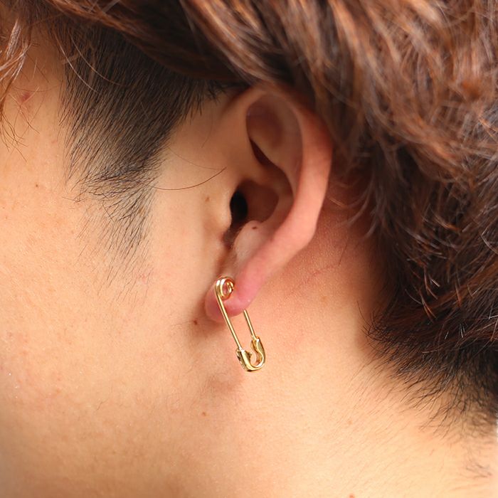 美品』JAM MADE セーフティピン 10k ダイヤモンド ピアス 美品』JAM