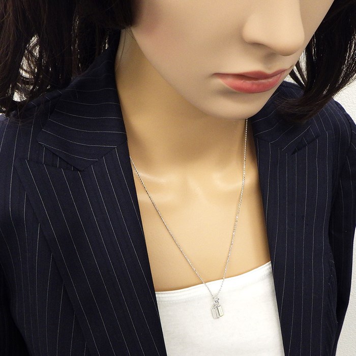 楽天市場】グッチ GUCCI ネックレス ロゴ プレート タグ ボール